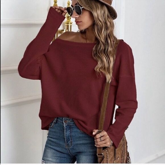 💼Waffle Weave Jersey/Sweater  - Picture 2 of 7